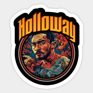 Max Holloway Sticker